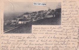 Ponts de Martel   NE    -   Vue générale      en 1901