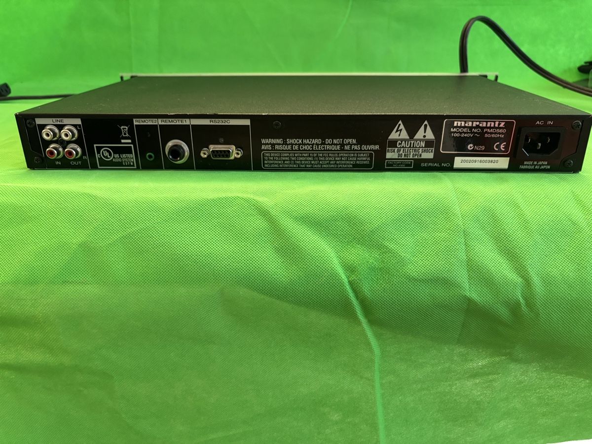 Marantz Aufnahmegeräte: Marantz Professional PMD560 Solid State MP3 Recorder – Gebraucht aus Kilchberg ZH von bionicdog 3
