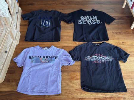 8 Shirts S/M (BALR., COMME des GARÇONS, 9N1M SENSE & Barrow)