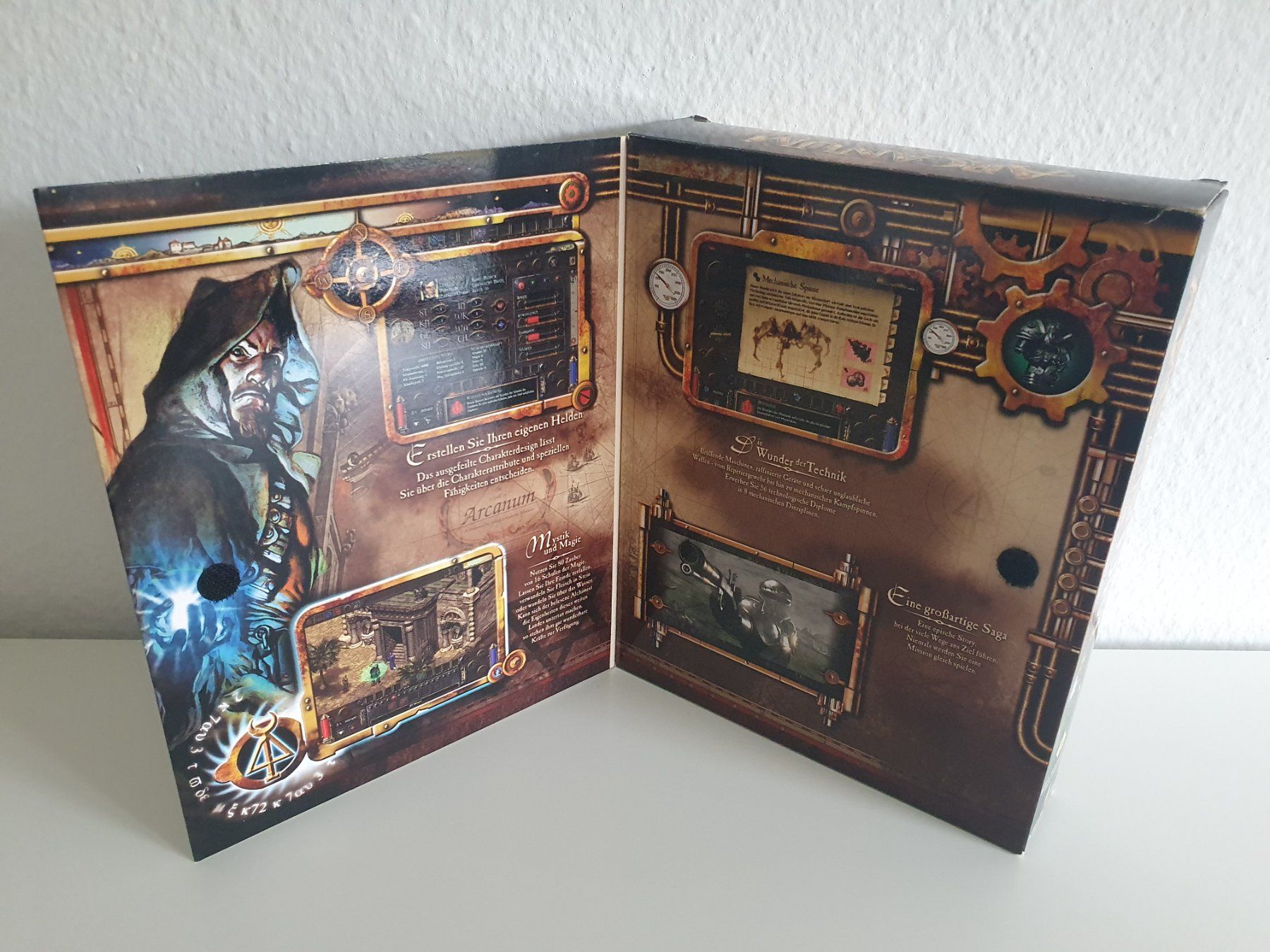 Spiele: PC Game Arcanum (2001) Big Box mit Klappcover – Gebraucht aus Greifensee von perfectioN88 2