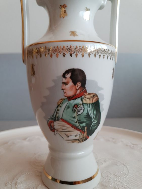 Ensemble porcelaine bleue et or Napoléon - Porcelaines R - Made in France - Collection