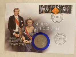Numisbrief Holland 1991 2.5 ECU