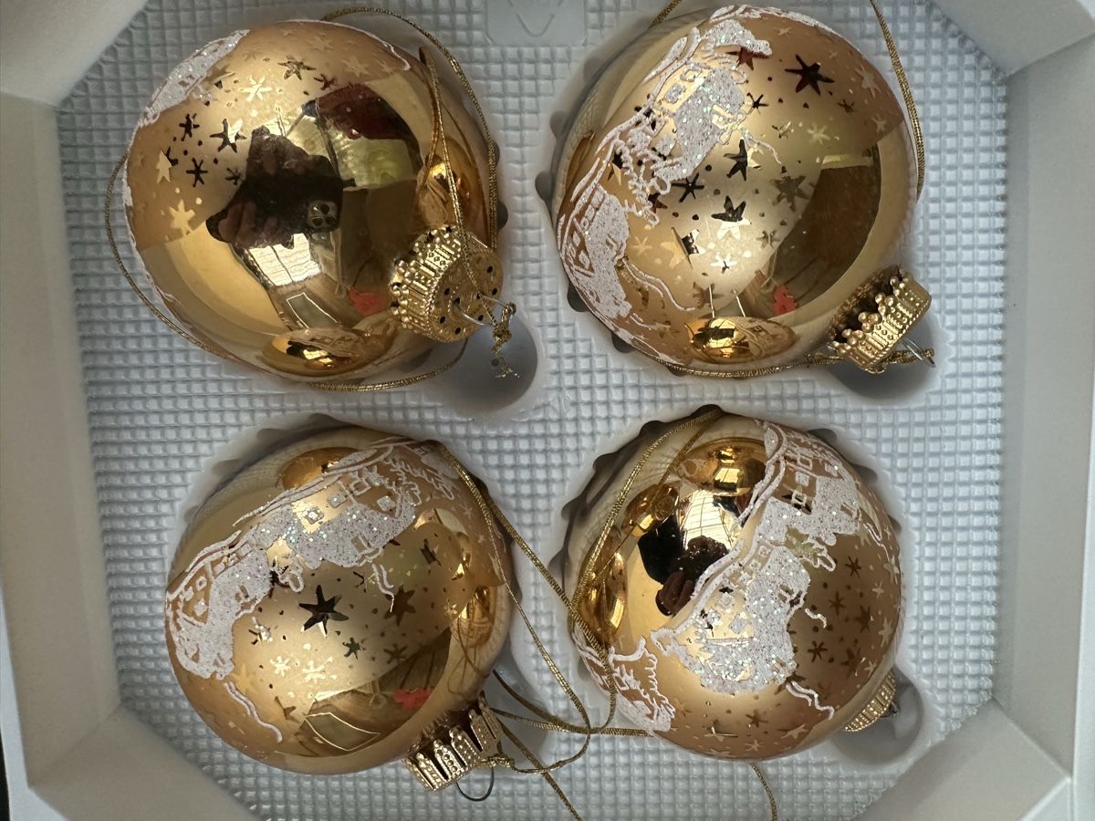Alle Dekorationen: Goldene Glaskugeln – Gebraucht aus Oberentfelden von vilibrand 2