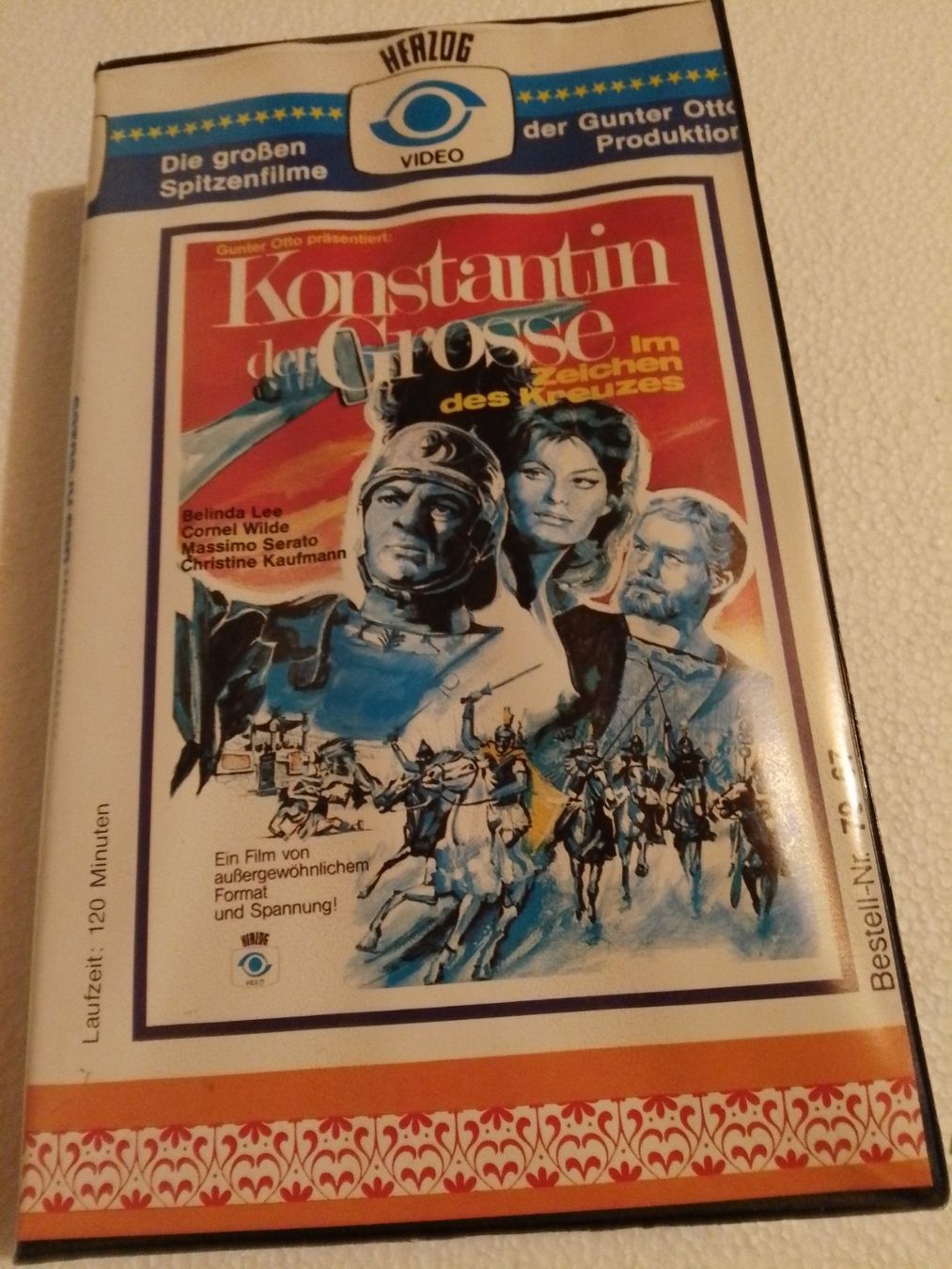 Tutti i VHS: Konstantin der Grosse Film Herzog Video VHS – Usato da Remetschwil venduto da Privatflohmi