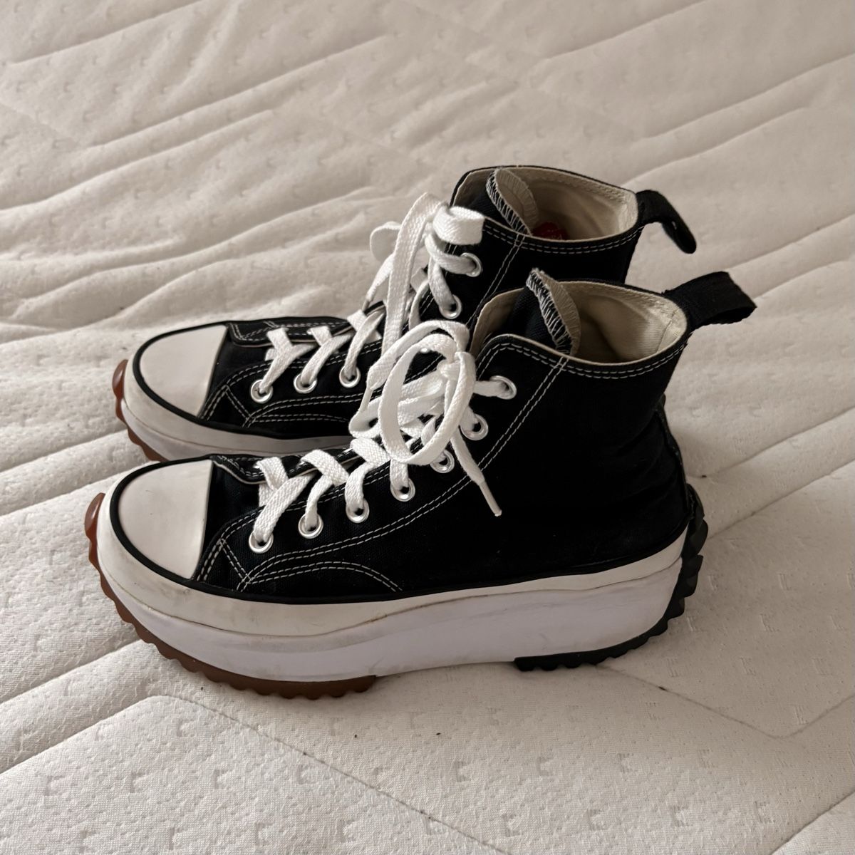 Converse Herrenschuhe: Converse Run Star Hike, Grösse 38, Schwarz-Weiss – Gebraucht aus Brünisried von Livtsukki2ndHand 2