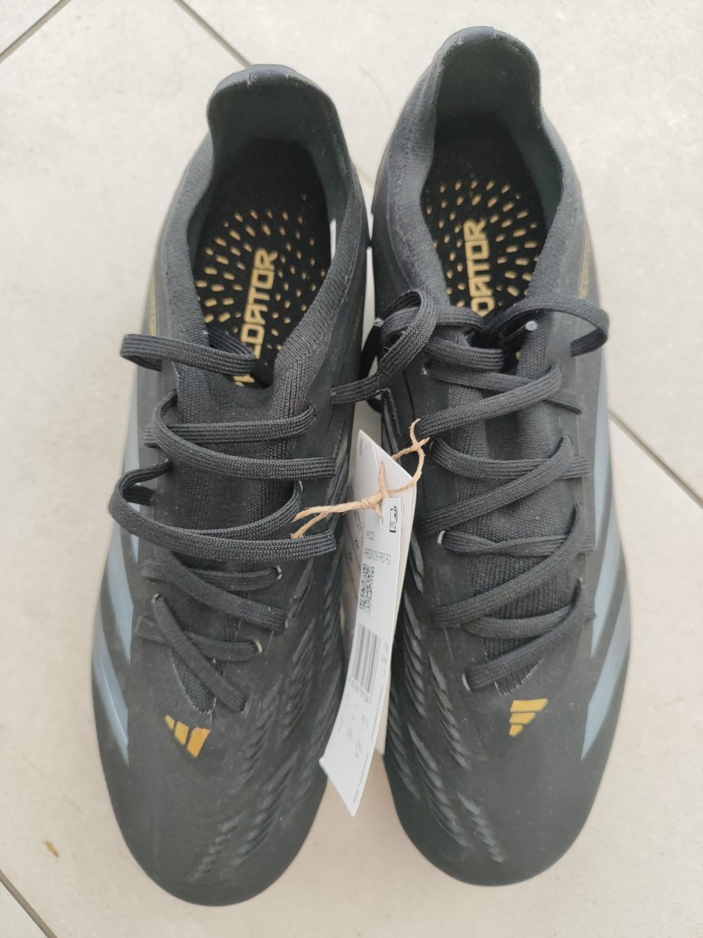 Adidas Scarpe da uomo: Nockenschuhe Adidas Predator Pro FG Gr. 40 2/3 – Nuovo e nell'imballaggio originale da Seon venduto da Mandes1 2