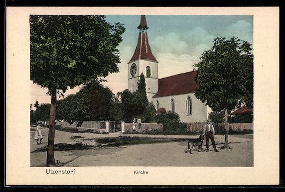 Ansichtskarten: AK Utzenstorf, Kirche – Gebraucht aus Berlin von bartko-reher