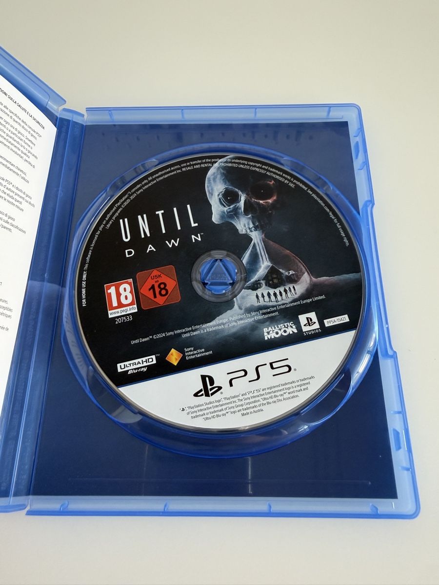 Sony Giochi: Jeu vidéo Until Dawn pour console PS5 – Nuovo (secondo la descrizione) da Rolle venduto da dan_2607 1