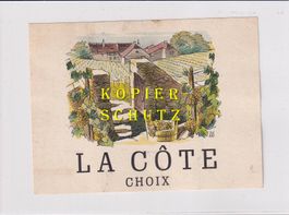 Etikette - La Côte Choix /bd