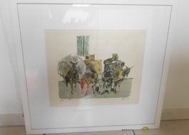 Sammlung Verkauf Lithografie v Wälti -  limitiert u signiert