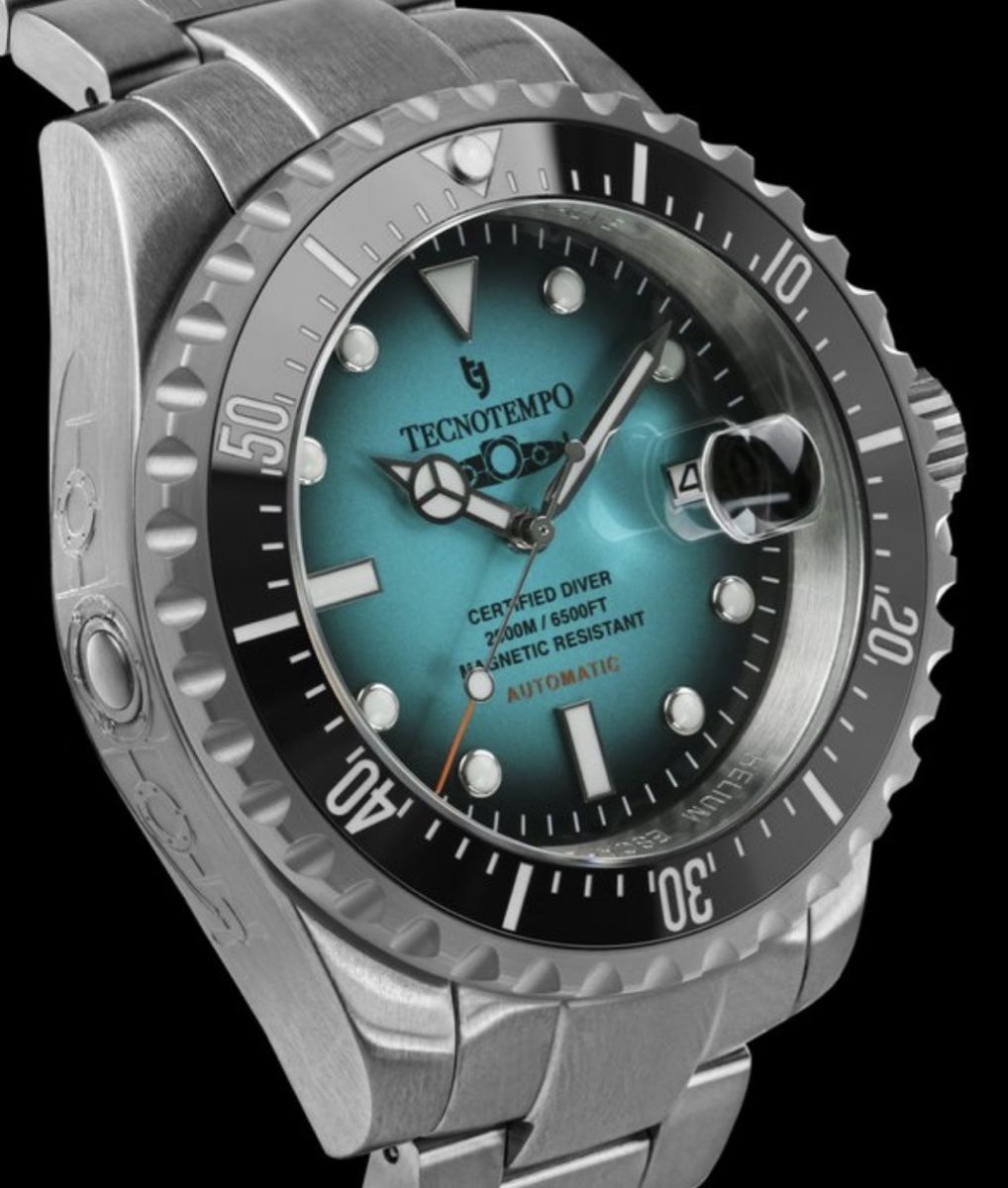 Orologi: Tecnotempo Automatic Diver 2000M / 6500 FT «Submarine» – Nuovo e nell'imballaggio originale da Thun venduto da Lichtwald 1