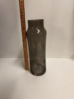 Schlichte, rauchglasfarbige Vase, Top Zustand!