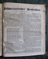 Historische Zeitung    Schweizerischer Beobachter   Jg 1830