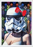 Death NYC Ltd Ed Pop Art Druck " Star Wars Warrior