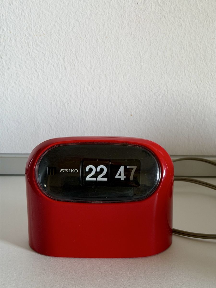 Seiko Sveglie: Seiko SD-571 Flip Clock Space Age – Usato da Pregassona venduto da fil_8jpy