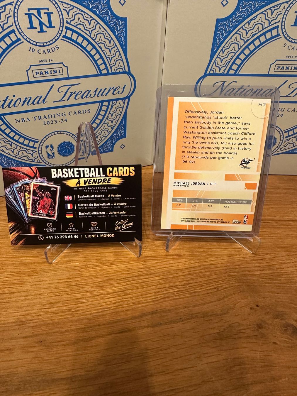 Nba Carte collezionabili: Michael Jordan Washington Topps Stadium... – Usato da Vullierens venduto da Gaara04 1