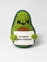 Gehäkelte Avocado 🥑 Muntermacherei Plüschtier