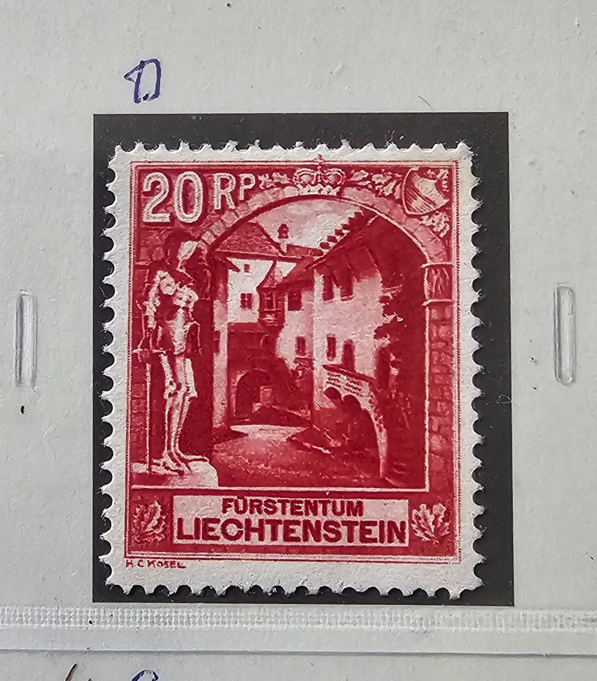 Alle Briefmarken: FL 87B ! POSTFRISCH ! KAT 110.-- ! – Neu (gemäss Beschreibung) aus Rombach von Kunstmarkart