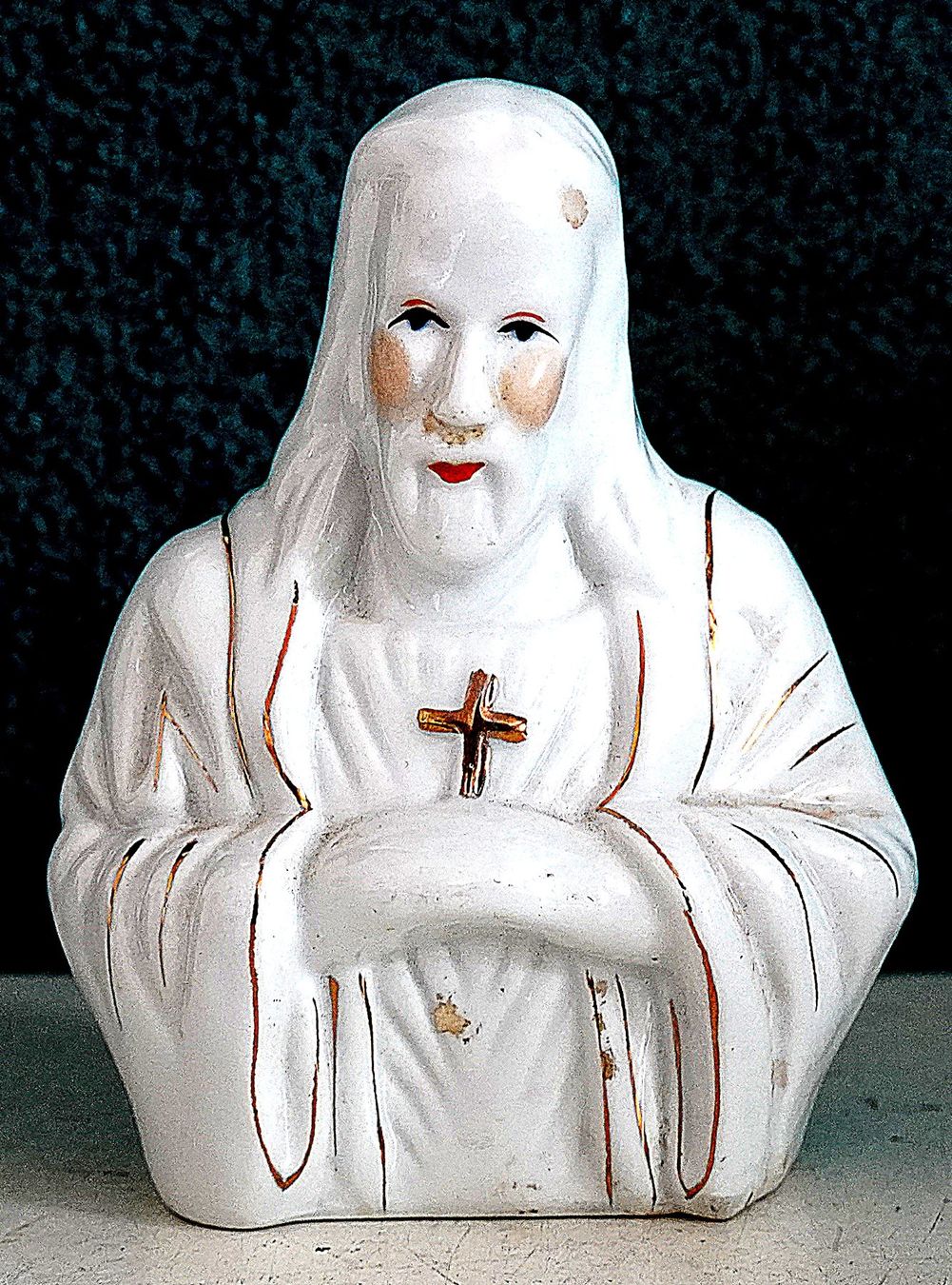 Statuette: Gott-Vater Figur Keramik alt perfekt – Usato da Baar venduto da 2cvbaar