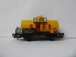 Schöner Kleinbahn Güterwagenwagen Shell Wien H0, 1:87