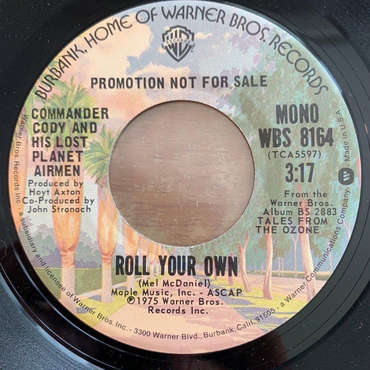 Dischi in vinile: Commander Cody & His Lost Planet Airmen - Roll Your Down – Usato da Gais venduto da soundcave57