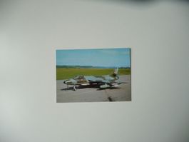 Schweizer Hawker Hunter Nr. J-4026 Postkarte Dübendorf