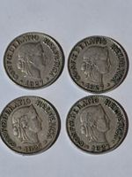 10 Rappen 1927, 4 Stück