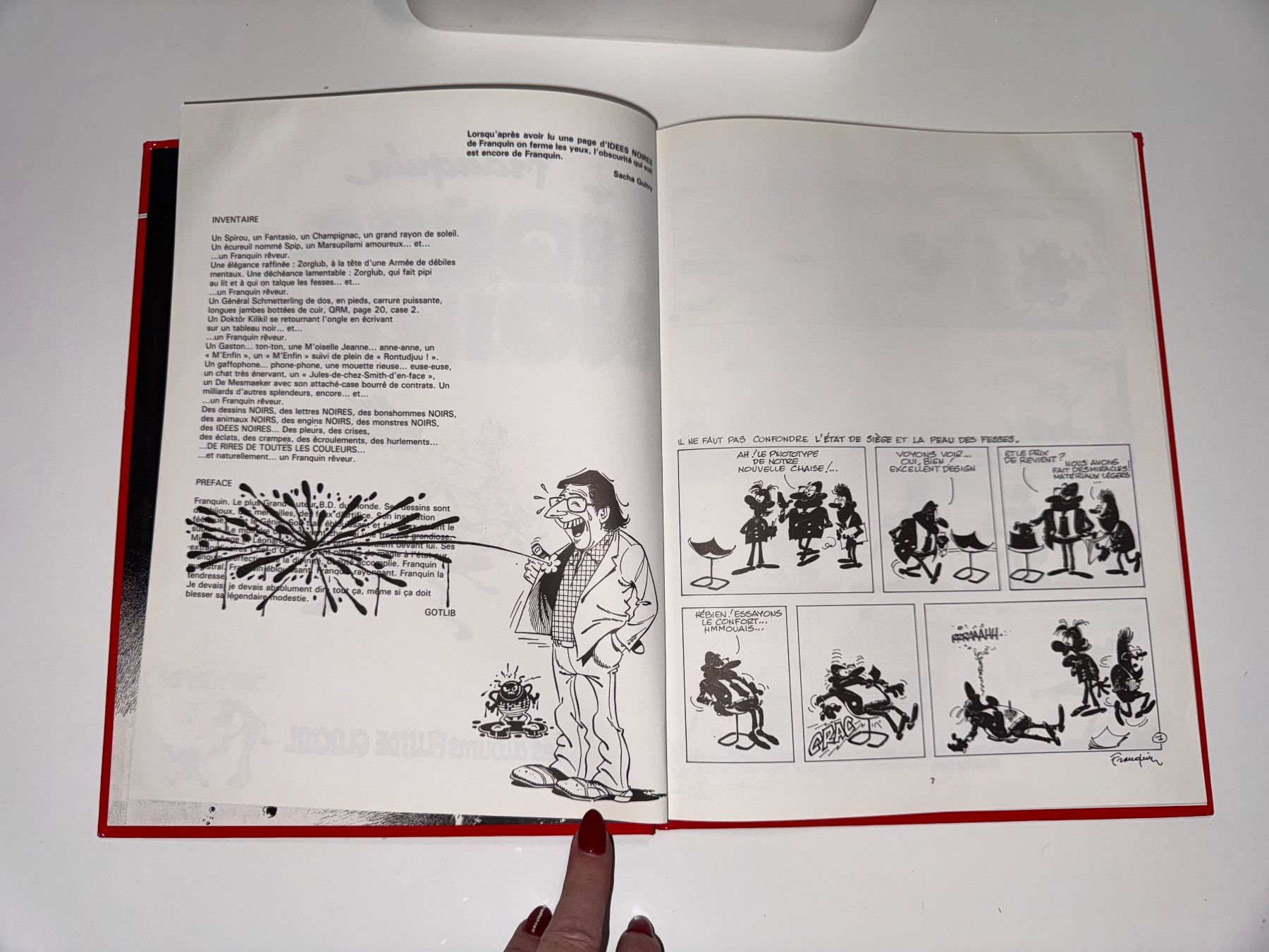 Fumetti: COMIC: Franquin Idees Noires – Usato da Grosswangen venduto da Kleine.Knoepfe 3
