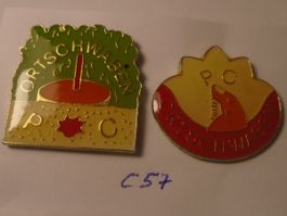 2 ver Ortschwaben Pins (C57)