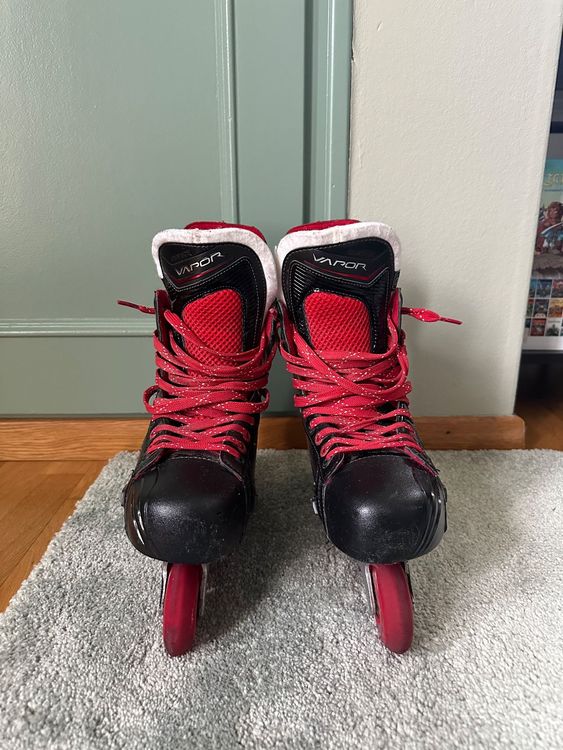 Patins à Roulettes Bauer Vapor XR 600 Homme Taille UK 10.5 - Occasion, Bon état Structurel, Usure Normale