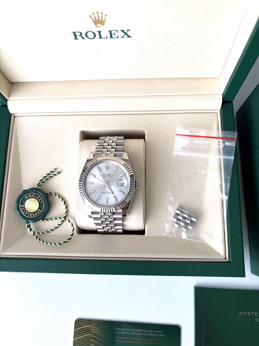 Rolex Montres: Rolex Datejust 41 Silver 2025 – Neuf (Voir description) à Zürich par masako 2