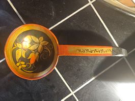 cuillère en bois décorative  Khokhloma artusanat russe
