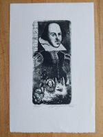 Exlibris Oleg Dergatchov - Original Radierung signiert