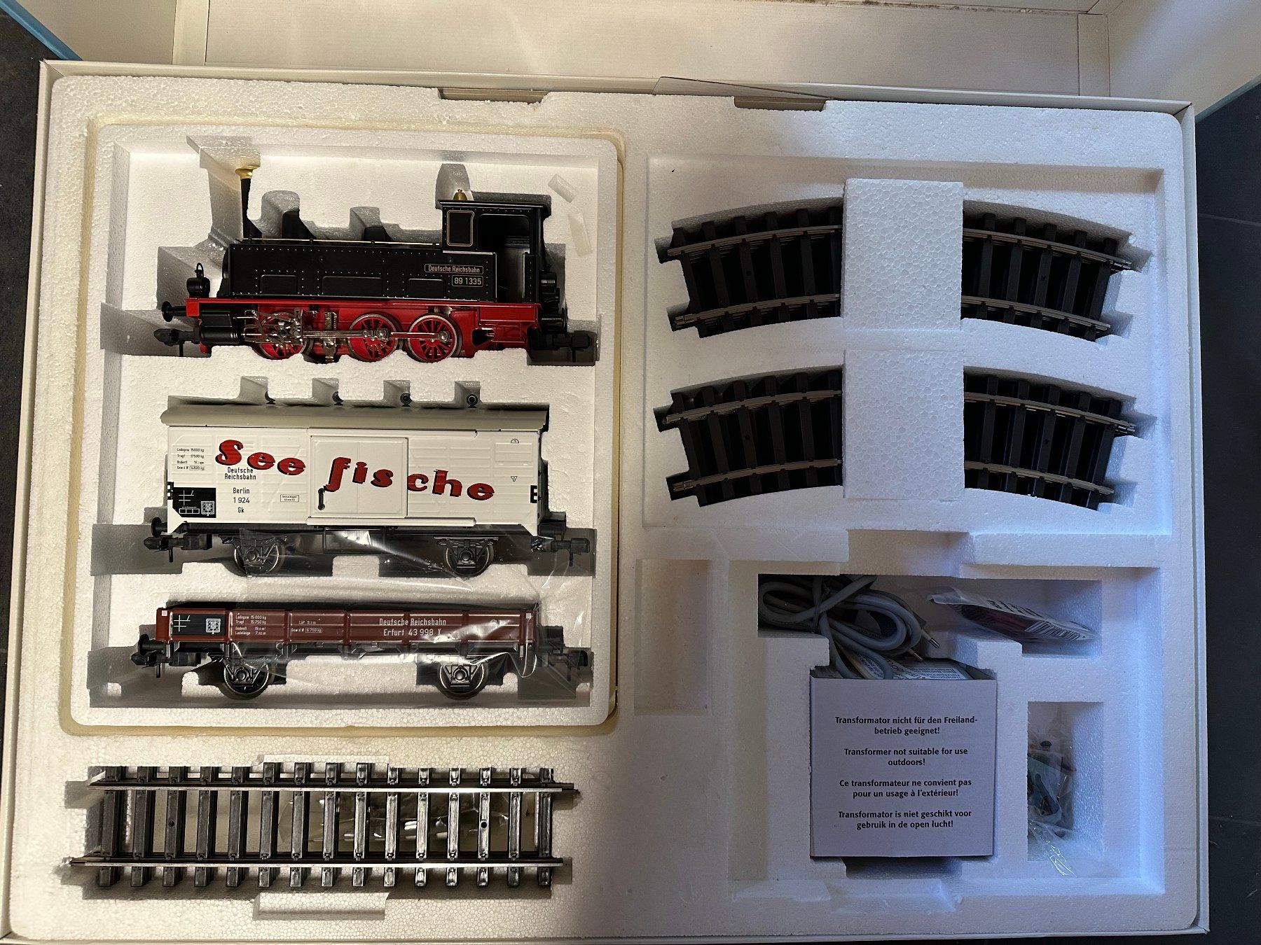Märklin Modelleisenbahnen: Märklin Spur 1 Güterzug 54405 – Neu und originalverpackt aus Pfaffnau von Rex2603