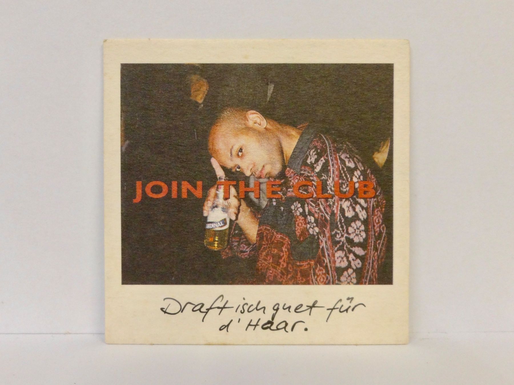 Sottobicchieri: Bierdeckel CARDINAL DRAFT Bier  Untersetzer Vintage – Usato da Kerzers venduto da bottlesandboxes