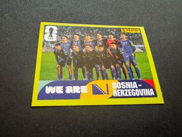 Panini FIFA WM 2026 Sticker Team Bosnien Herzegowina BIH 13