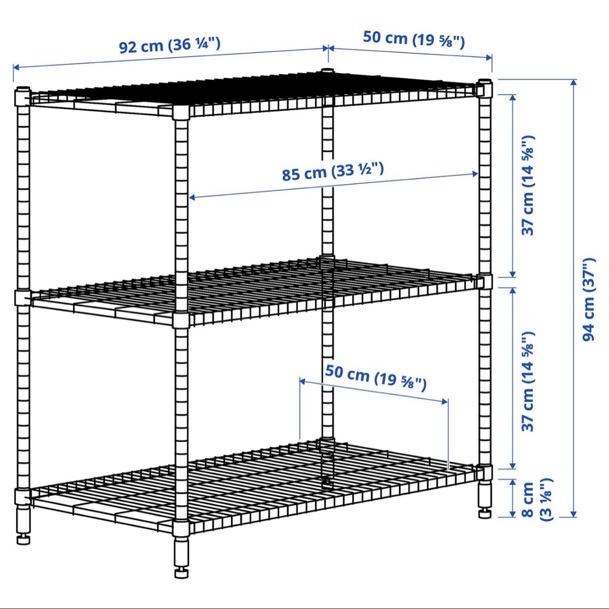Ikea Scaffali: IKEA Omar Regal (1 oder 2 Stück) – Nuovo e nell'imballaggio originale da Basel venduto da iva_7nml 1
