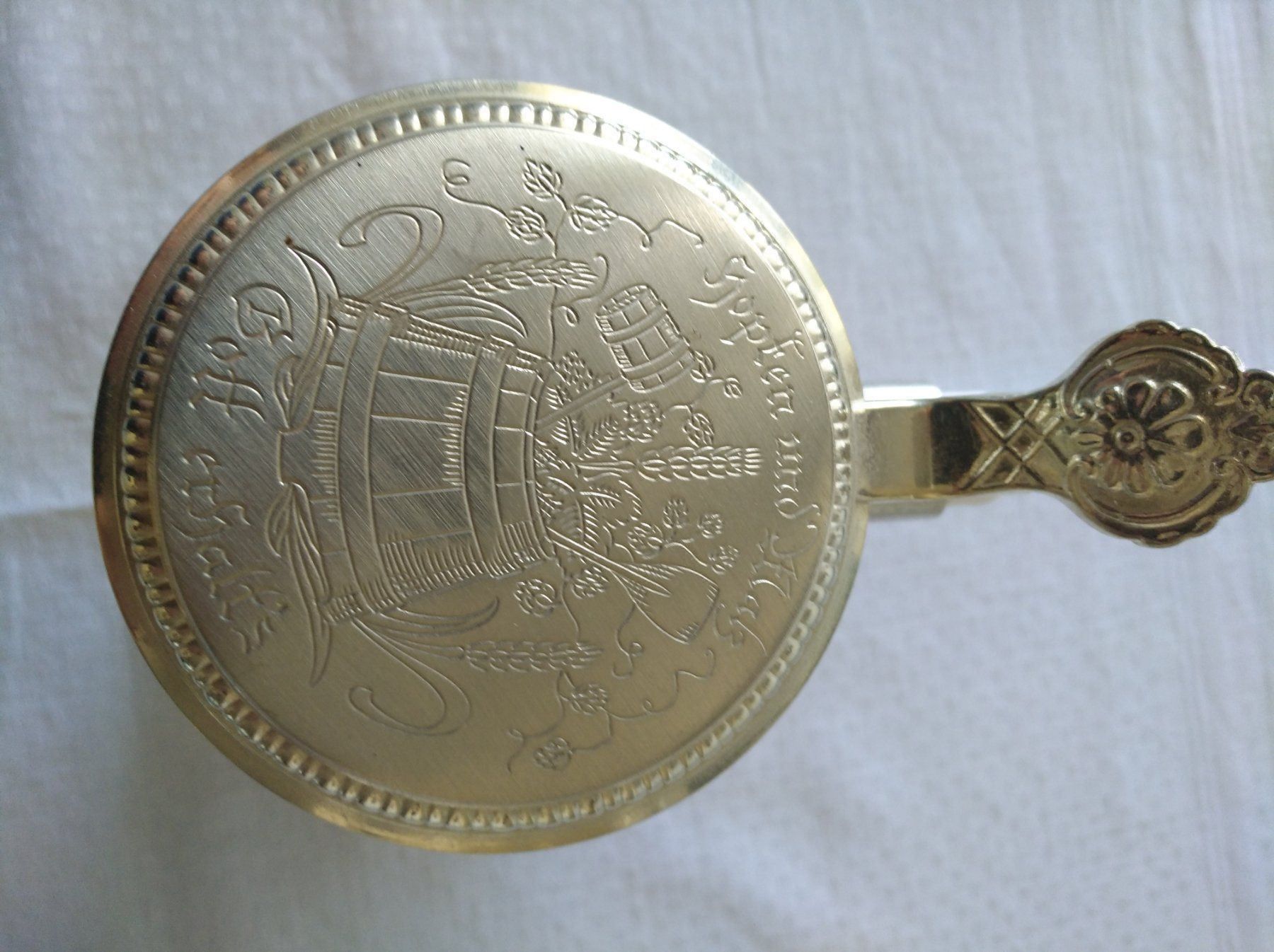 Bicchieri: Original BMF Bierseidel mit Zinndeckel – Usato da Chur venduto da rh86424 4