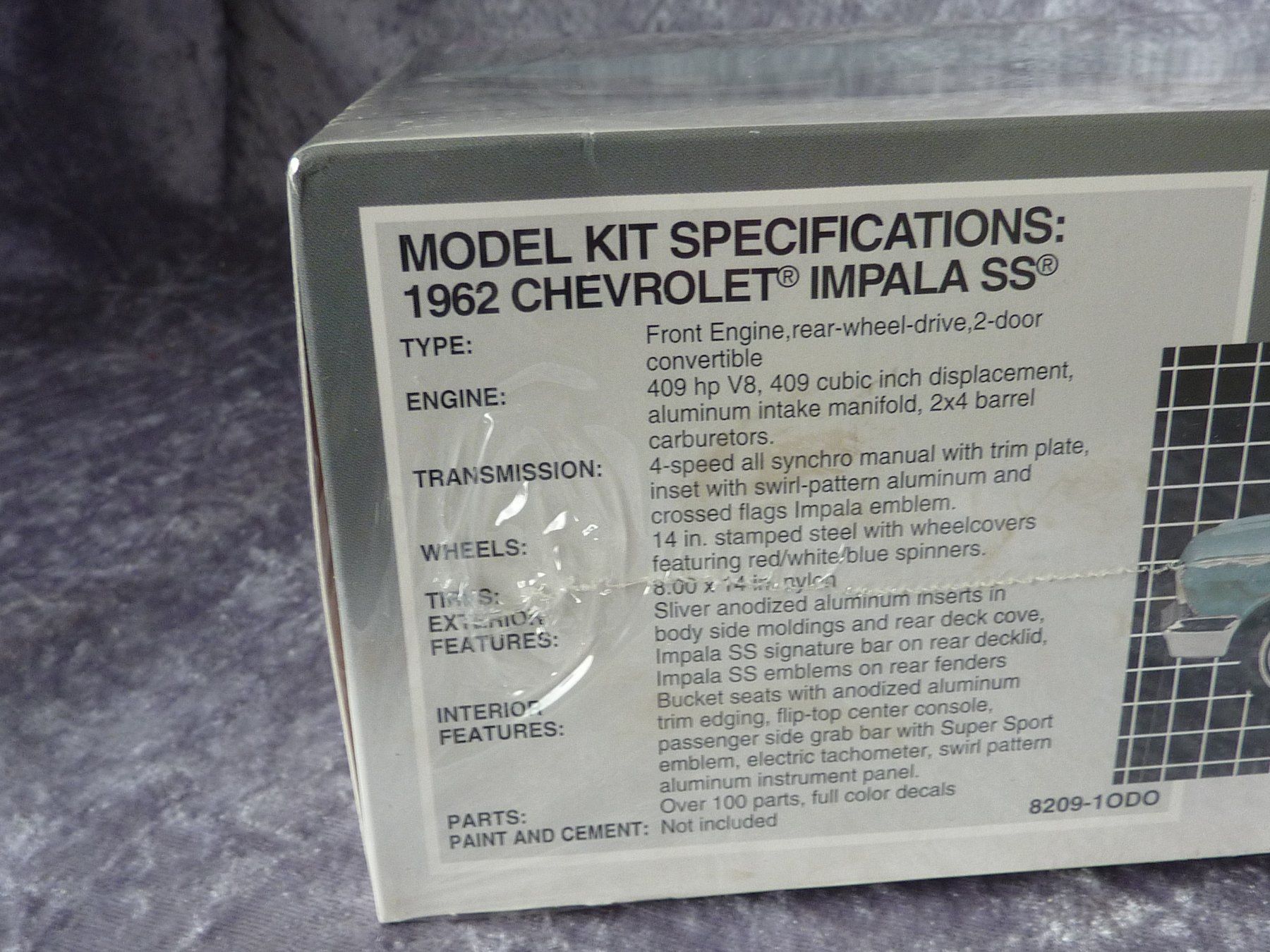 AMT/ERTL Modellini d'auto: Chevrolet Impala Convertible 1962  1:25 – Nuovo e nell'imballaggio originale da Dürrenäsch venduto da modellautos4you 2