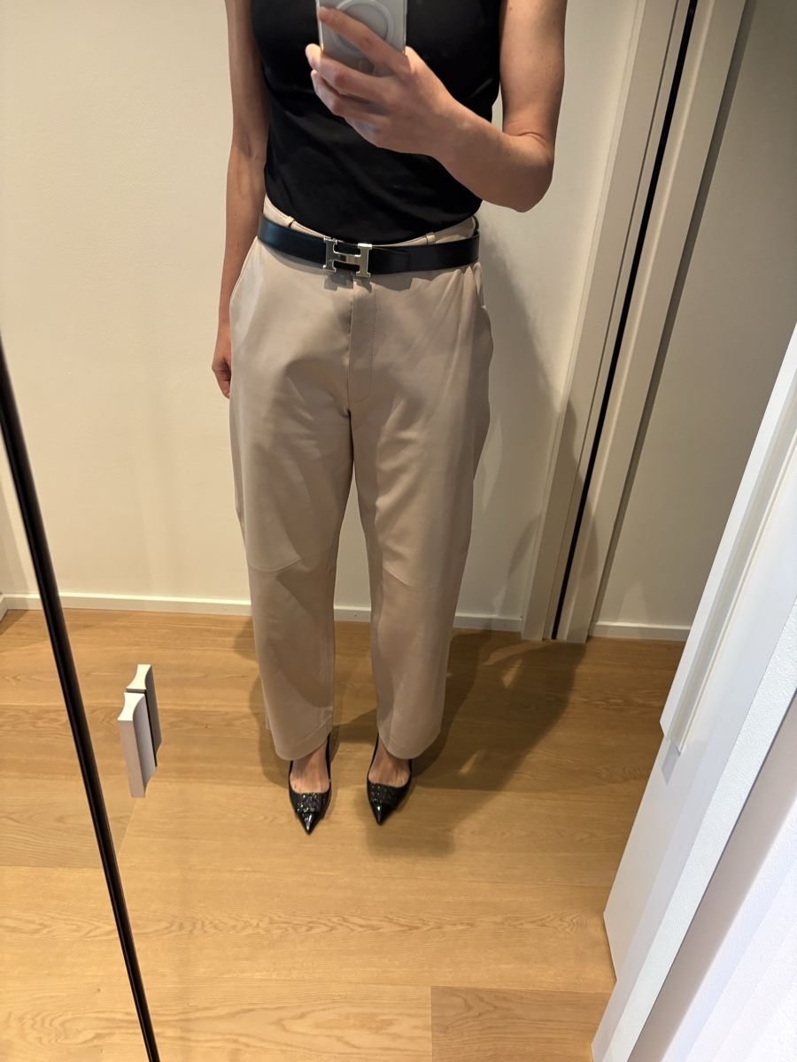 Hermès Pantaloni: Hermes leather pants size 36 – Usato da St. Gallen venduto da ott_f827 1