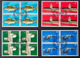 Z 694-697 Satz Sonderpostmarken I/Viererblock ET **/● (1983)