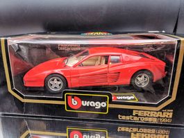 Ferrari Testarossa 1984  1/18   Burago   OVP