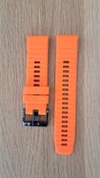 Garmin Fenix 5/6/7.. Silikon Armband 22mm schwarz+Kappe