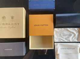 Luxus Boxen / Verpackungen Chopard,Vuitton,Armani,Burberry