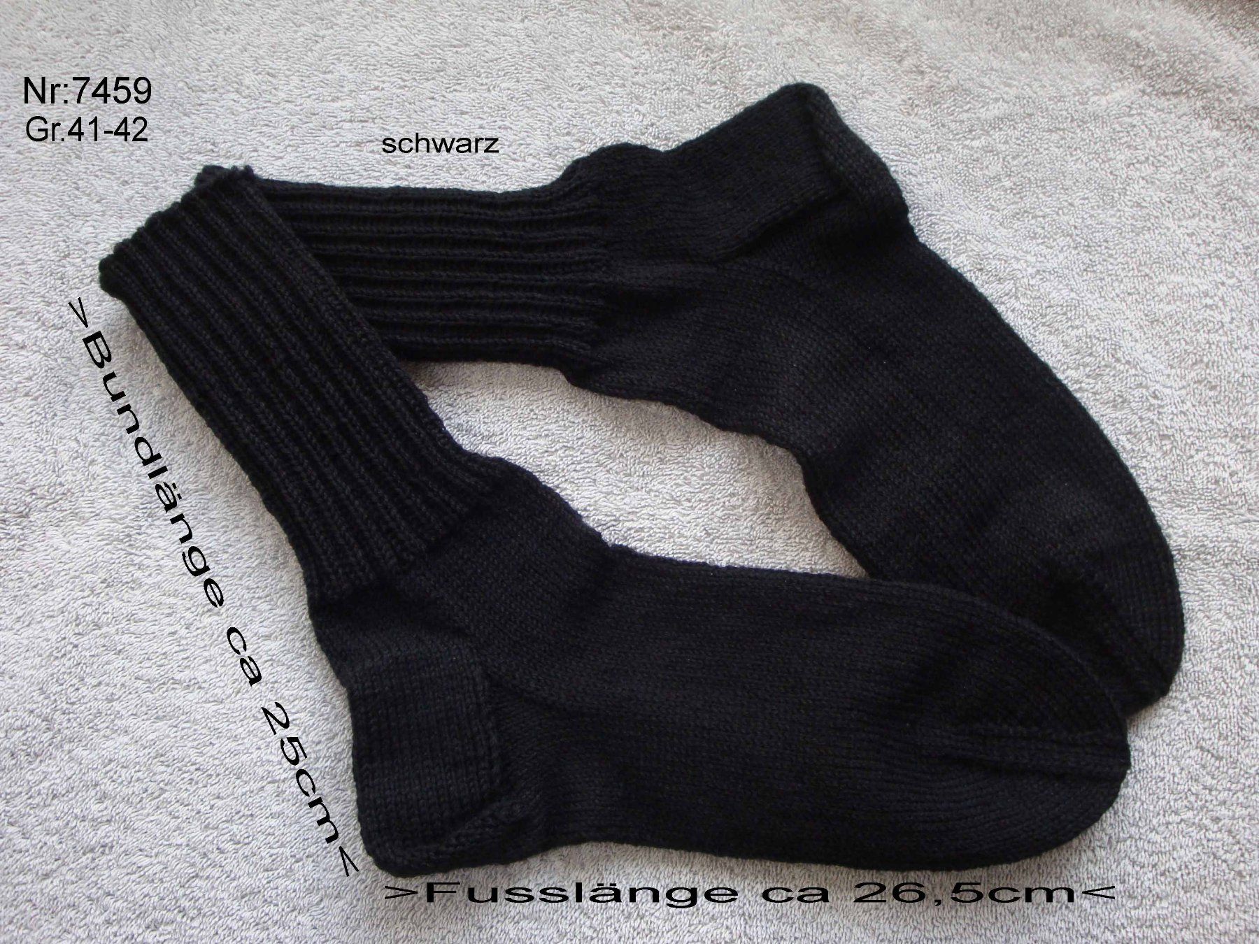 Calze: Socken handgestrickt  Gr.41-42 – Nuovo (secondo la descrizione) da Bollodingen venduto da happyday11
