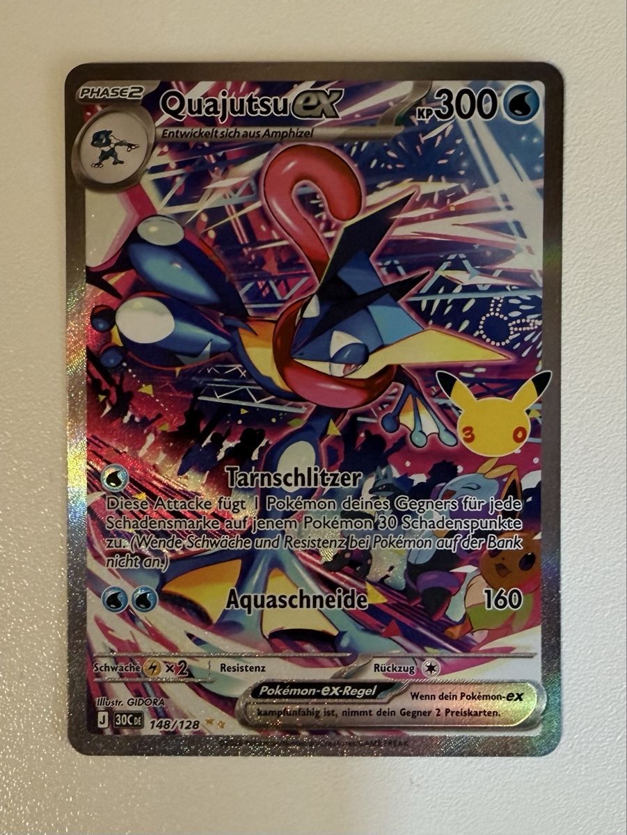 Pokémon Carte collezionabili: Quajutsu ex #148 – Nuovo (secondo la descrizione) da Au SG venduto da Bego1