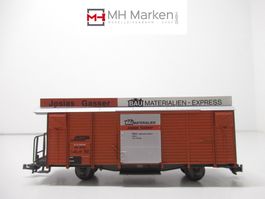 Bemo 2266 gedeckter Güterwagen Josias Gasser RhB o.OVP H0m