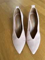 Pavement Pink Suede Kitten Heels - EU 38 - Summer Shoes