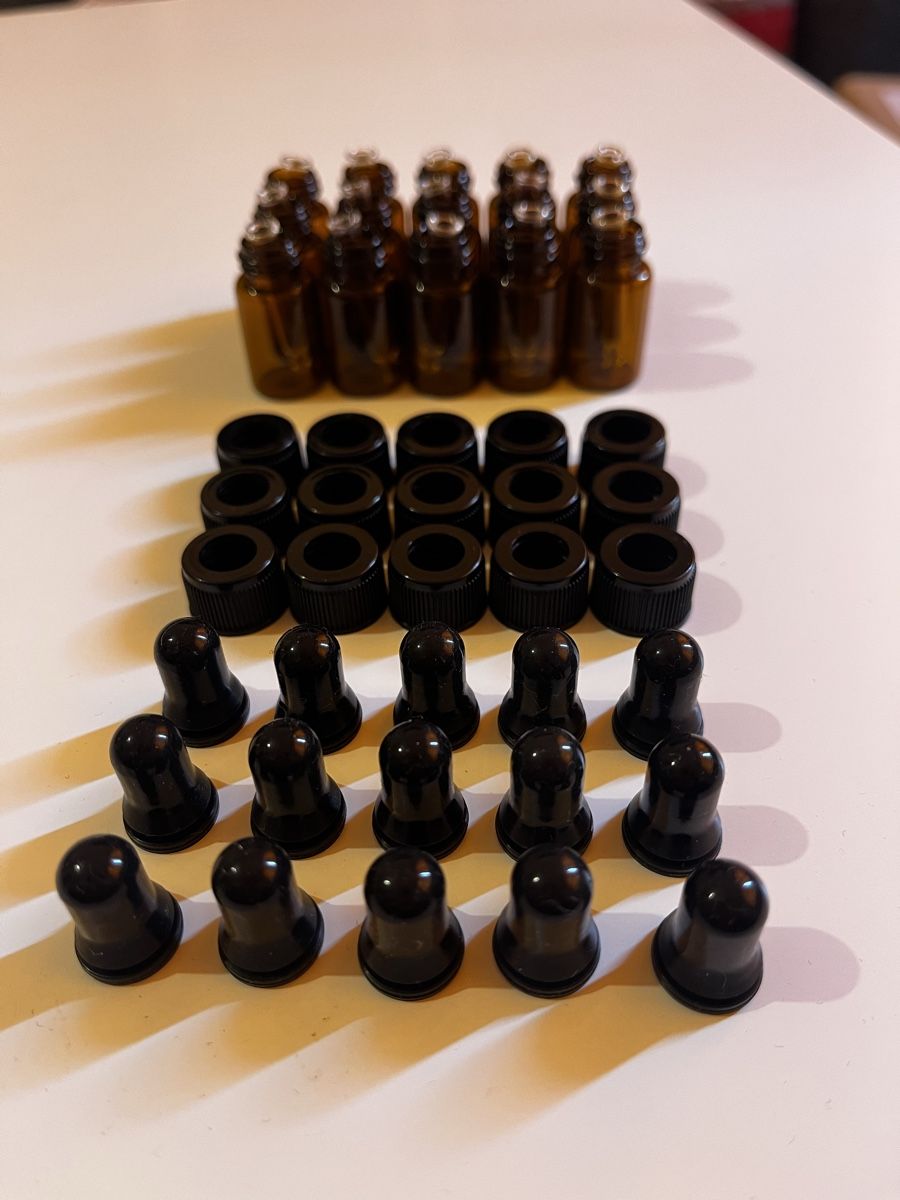 Laborzubehör: 3ml, mini Pipettenflaschen/ Apothekerfläschchen – Neu (gemäss Beschreibung) aus Zürich von Pingu55555 1