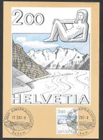 Maximumkarte Nr. 688 ET Jungfraujoch 17.2.1983